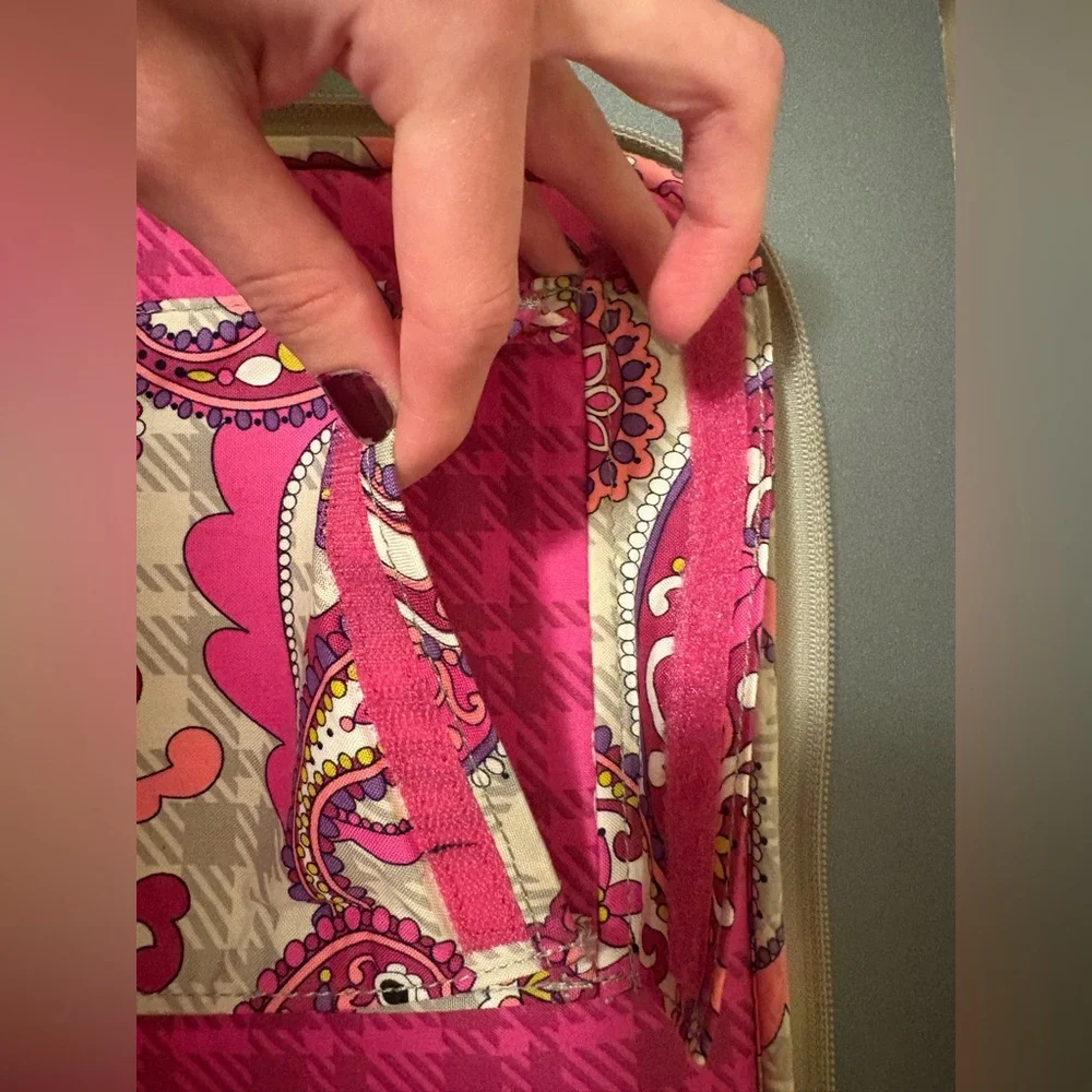 Vera Bradley Pink Paisley Laptop Case
